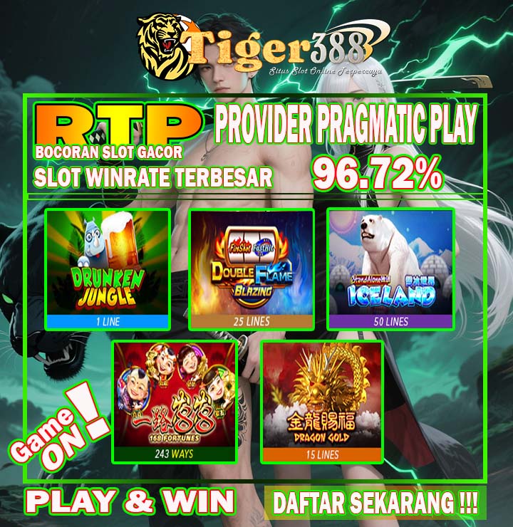 Tiger388 Slot Pragmatic Play Resmi Terpercaya Indonesia
