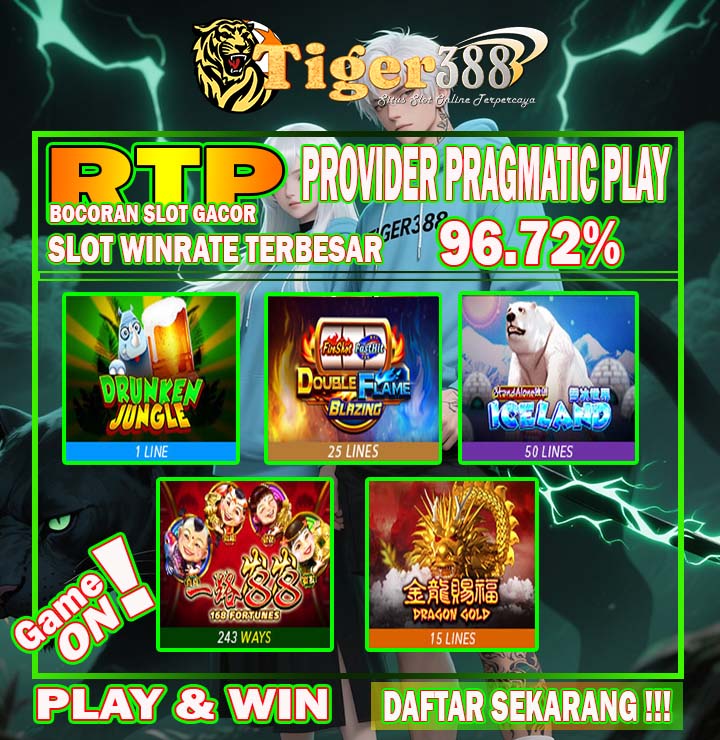 Tiger388 Link Slot Gacor Tanpa Potongan Deposit